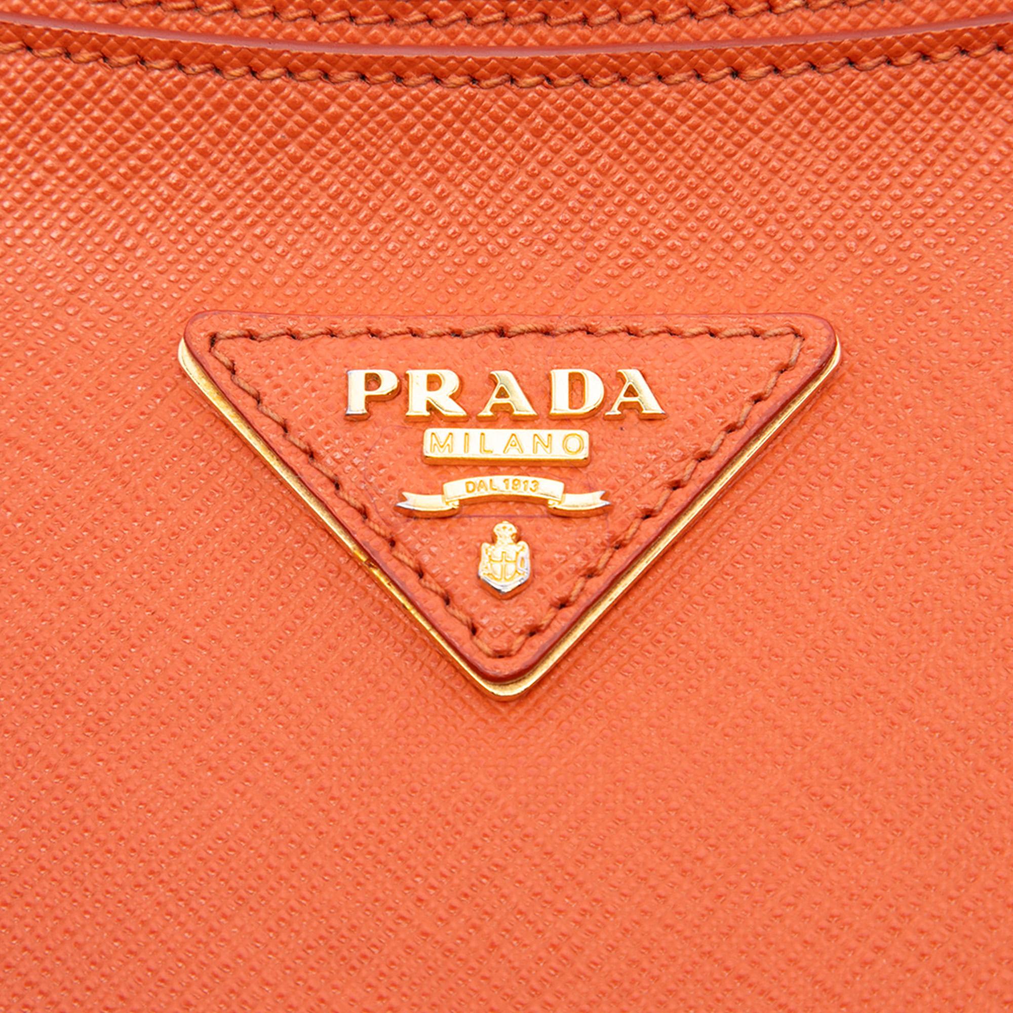 Prada Saffiano Lux Shoulder Bag