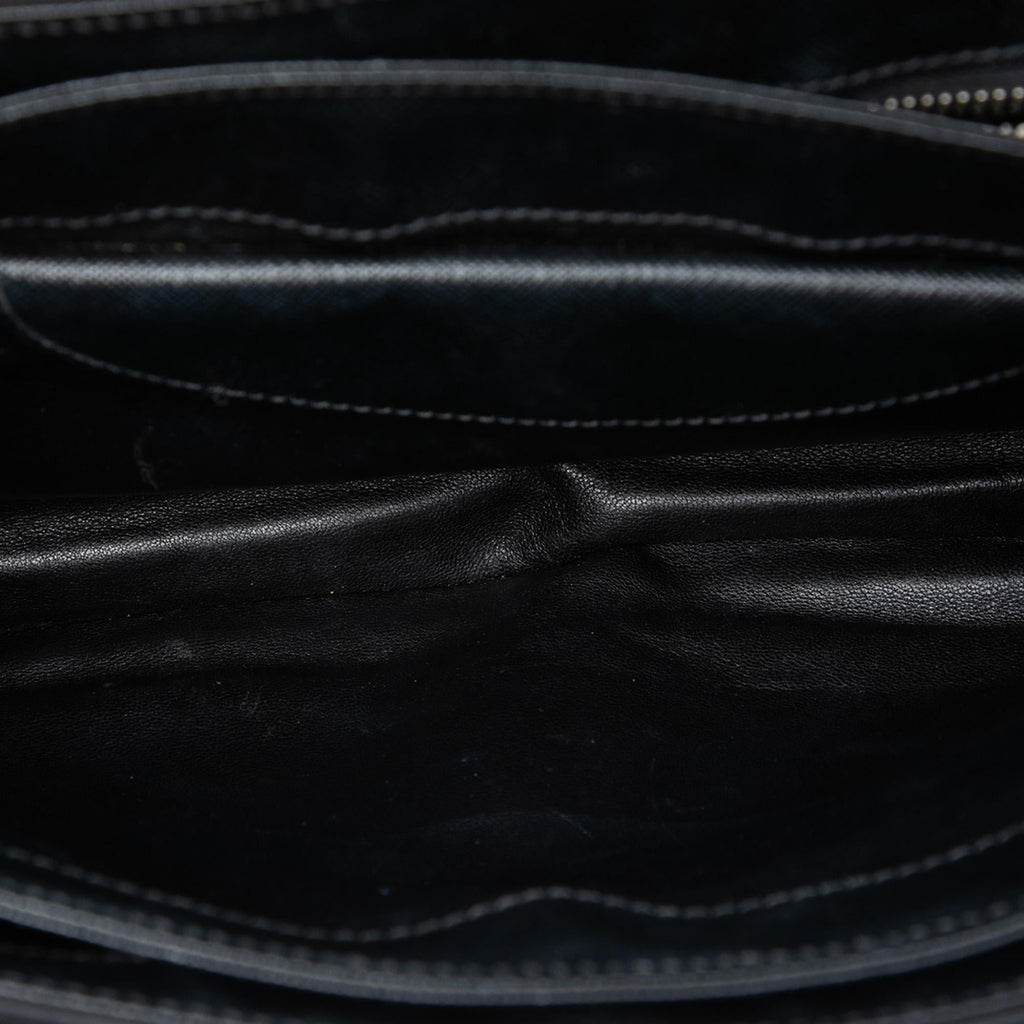 Prada Saffiano Lux and Tessuto Chain Crossbody
