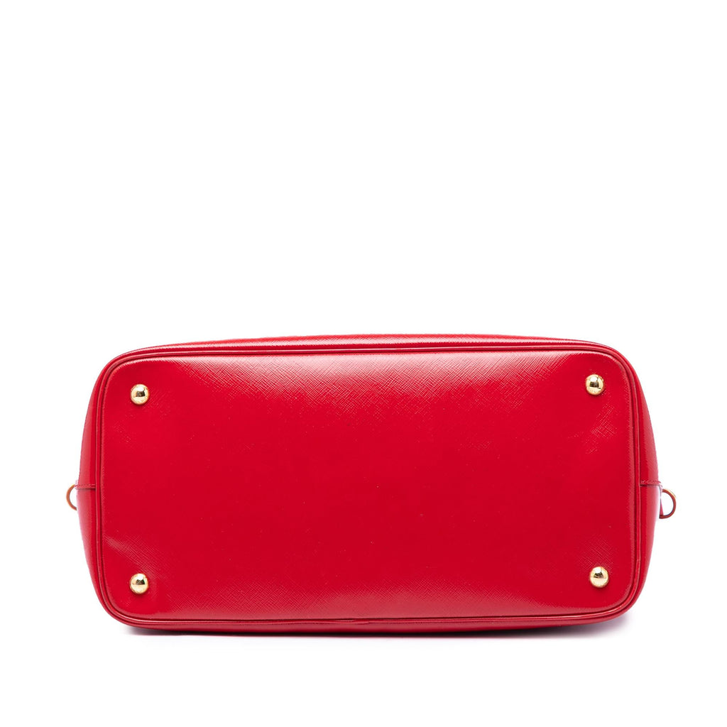 Prada Saffiano Vernice Convertible Tote