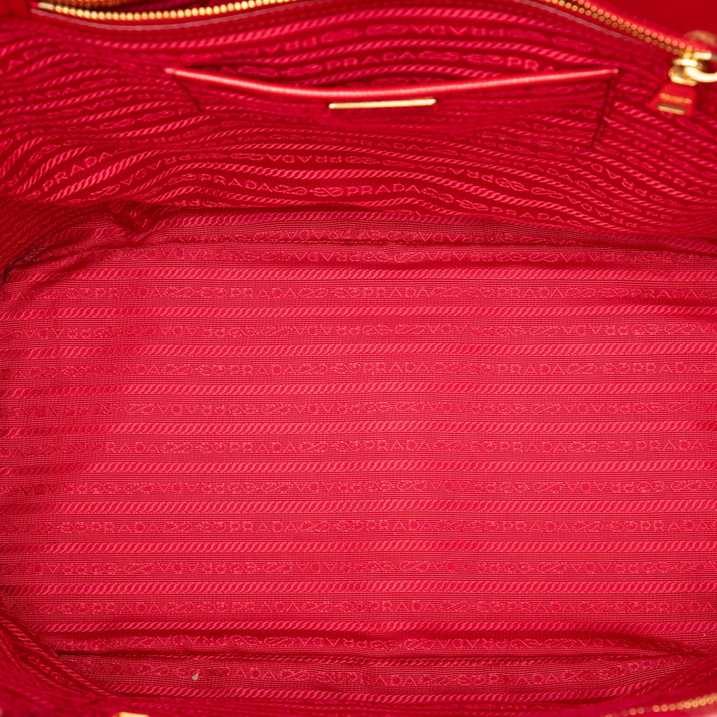 Prada Saffiano Vernice Convertible Tote