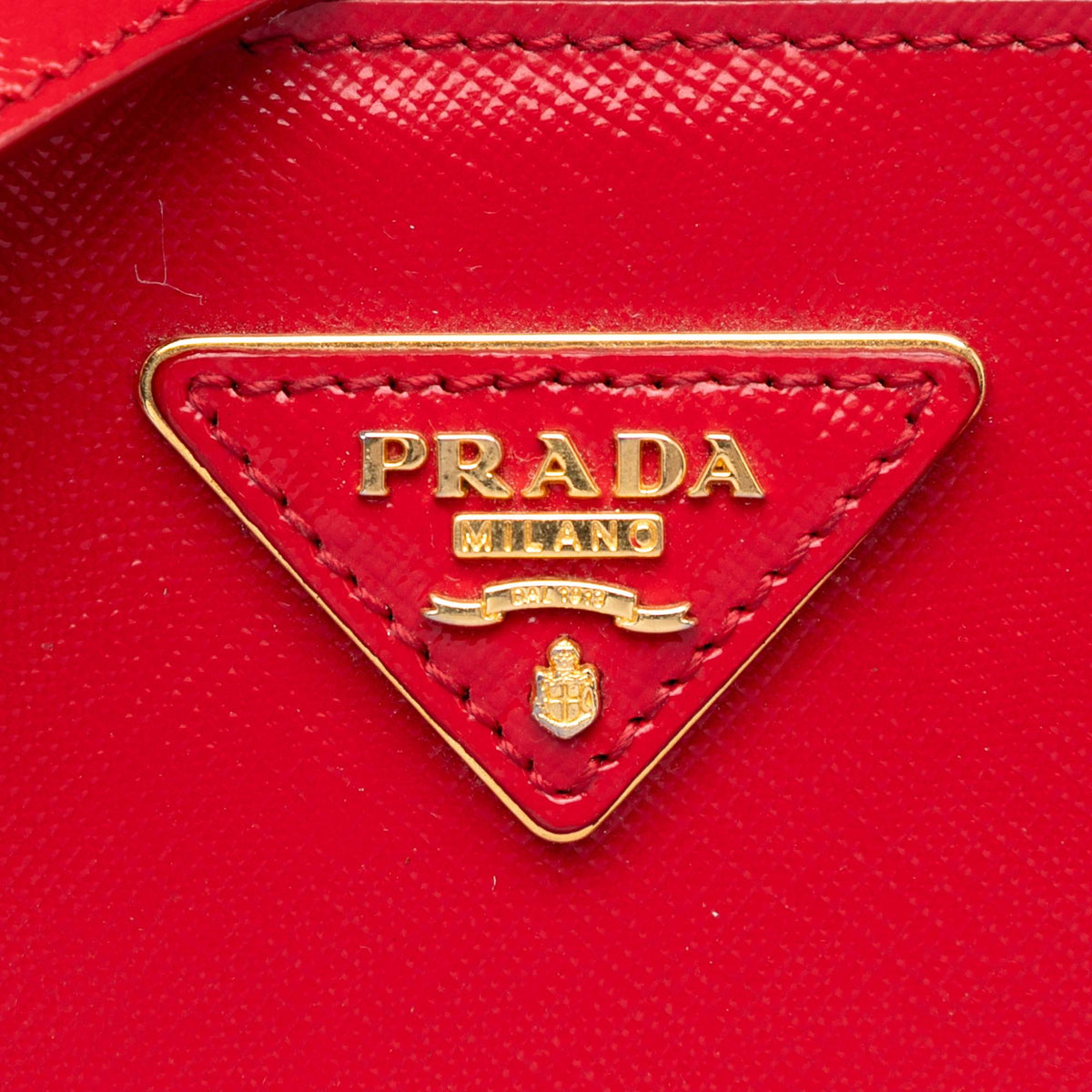 Prada Saffiano Vernice Convertible Tote