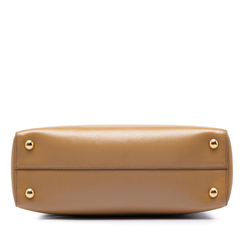 Prada Saffiano Vernice Parabole Satchel