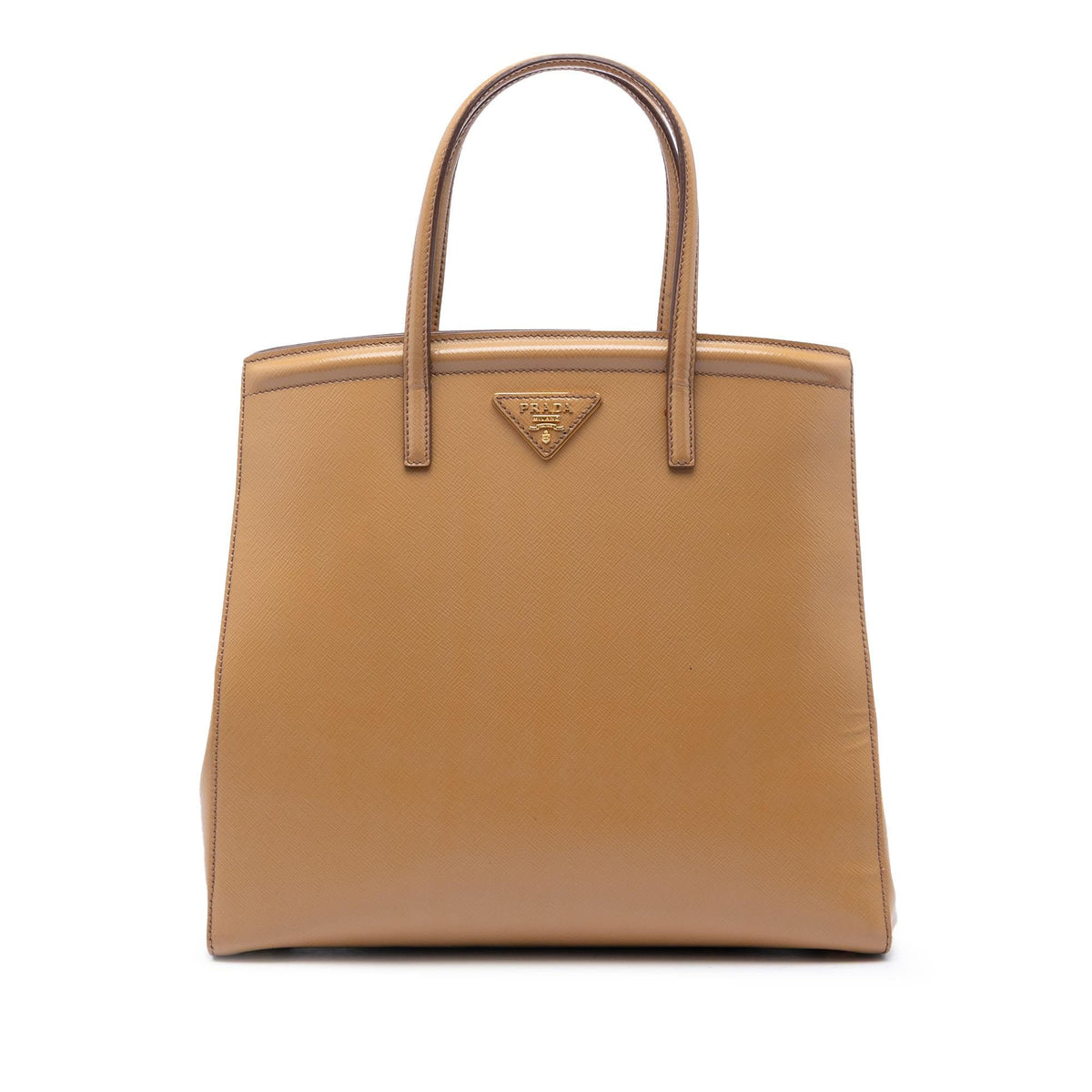 Prada Saffiano Vernice Parabole Satchel