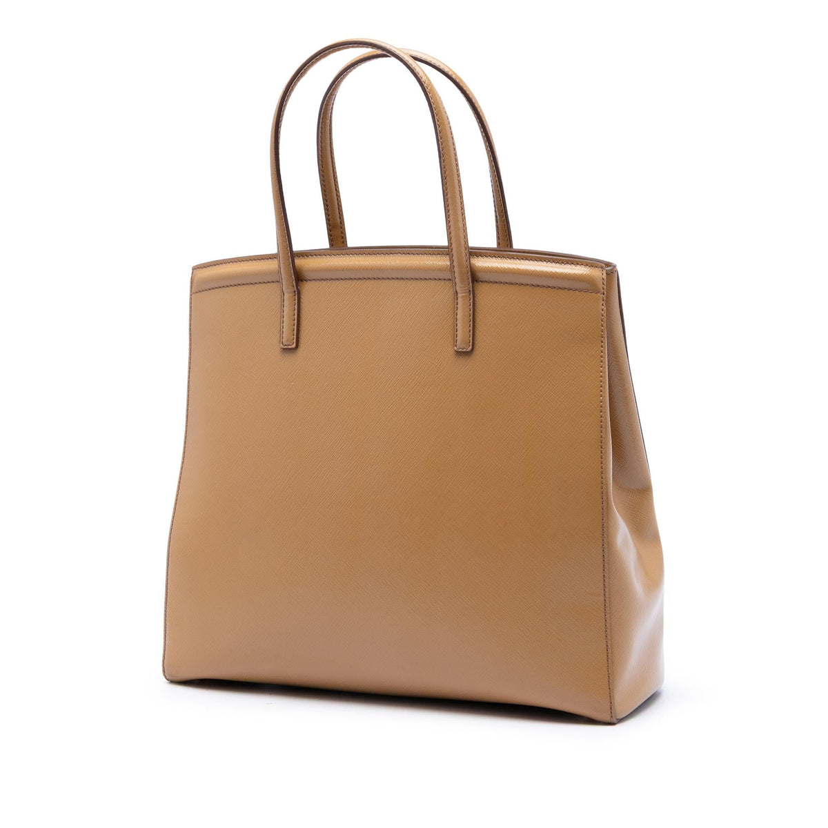 Prada Saffiano Vernice Parabole Satchel