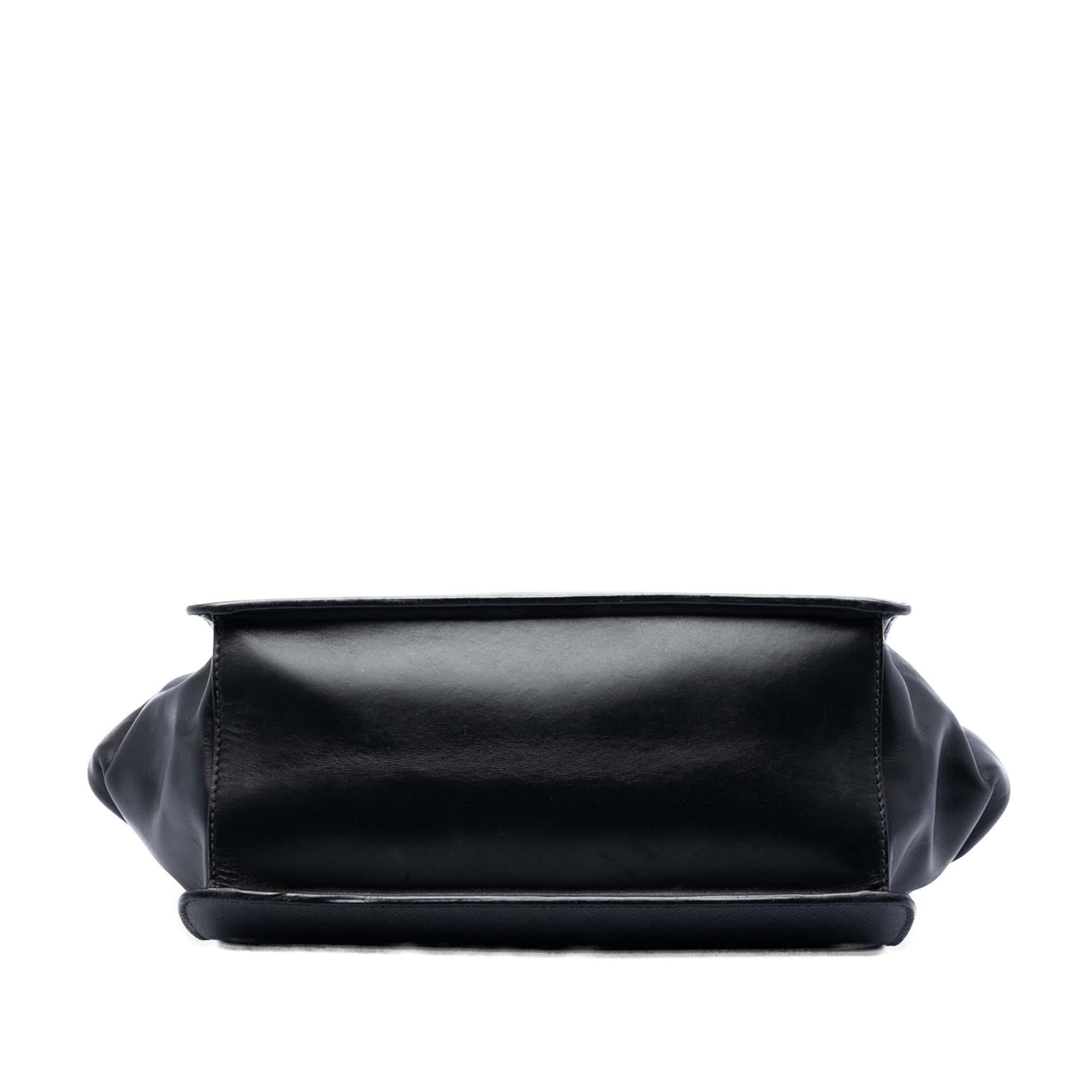 Prada Saffiano and City Calf Light Frame Crossbody