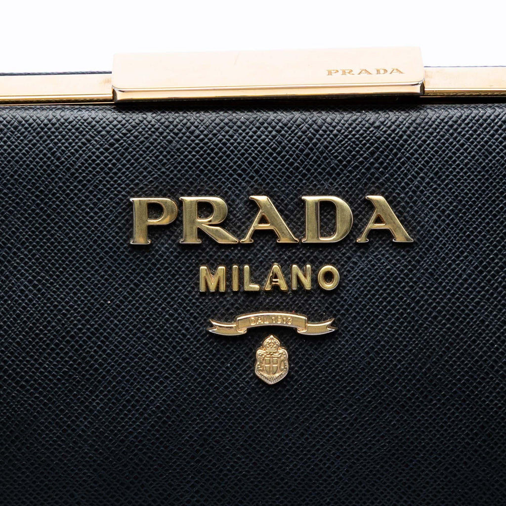 Prada Saffiano and City Calf Light Frame Crossbody