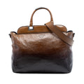 Prada Sfumato Vernice Naplak Frame Satchel