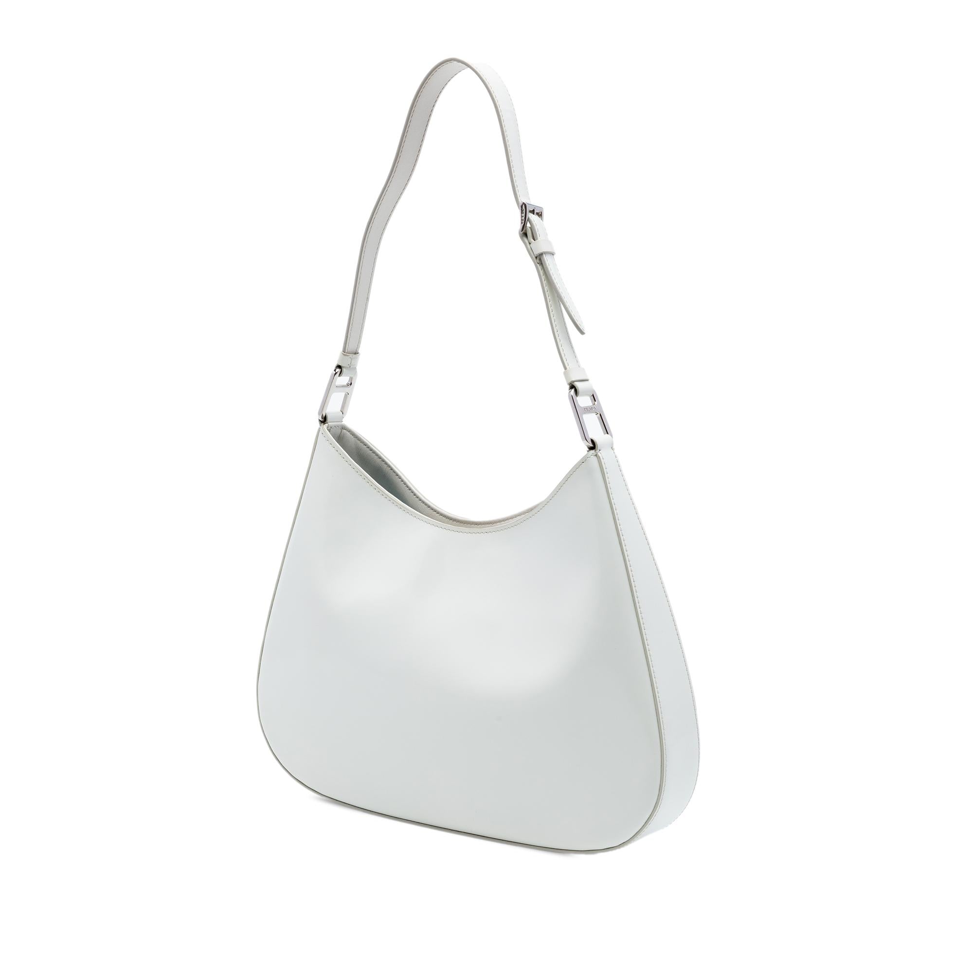 Prada Spazzolato Leather Cleo Shoulder Bag
