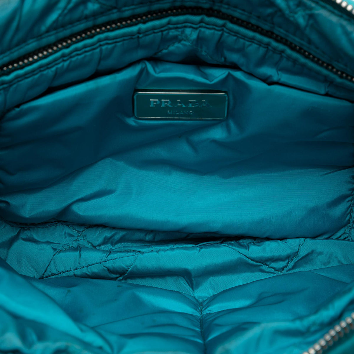 Prada Tessuto Bomber Clutch