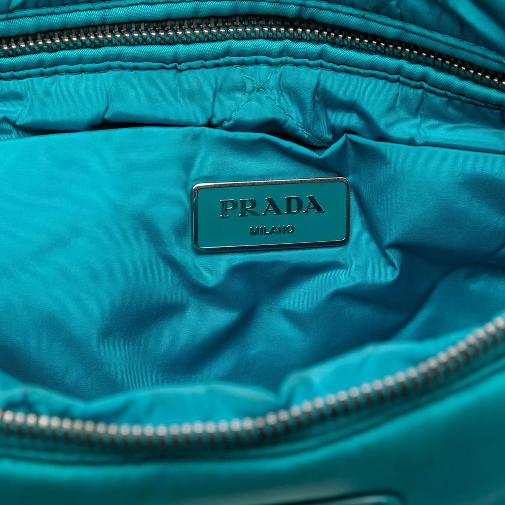 Prada Tessuto Bomber Clutch