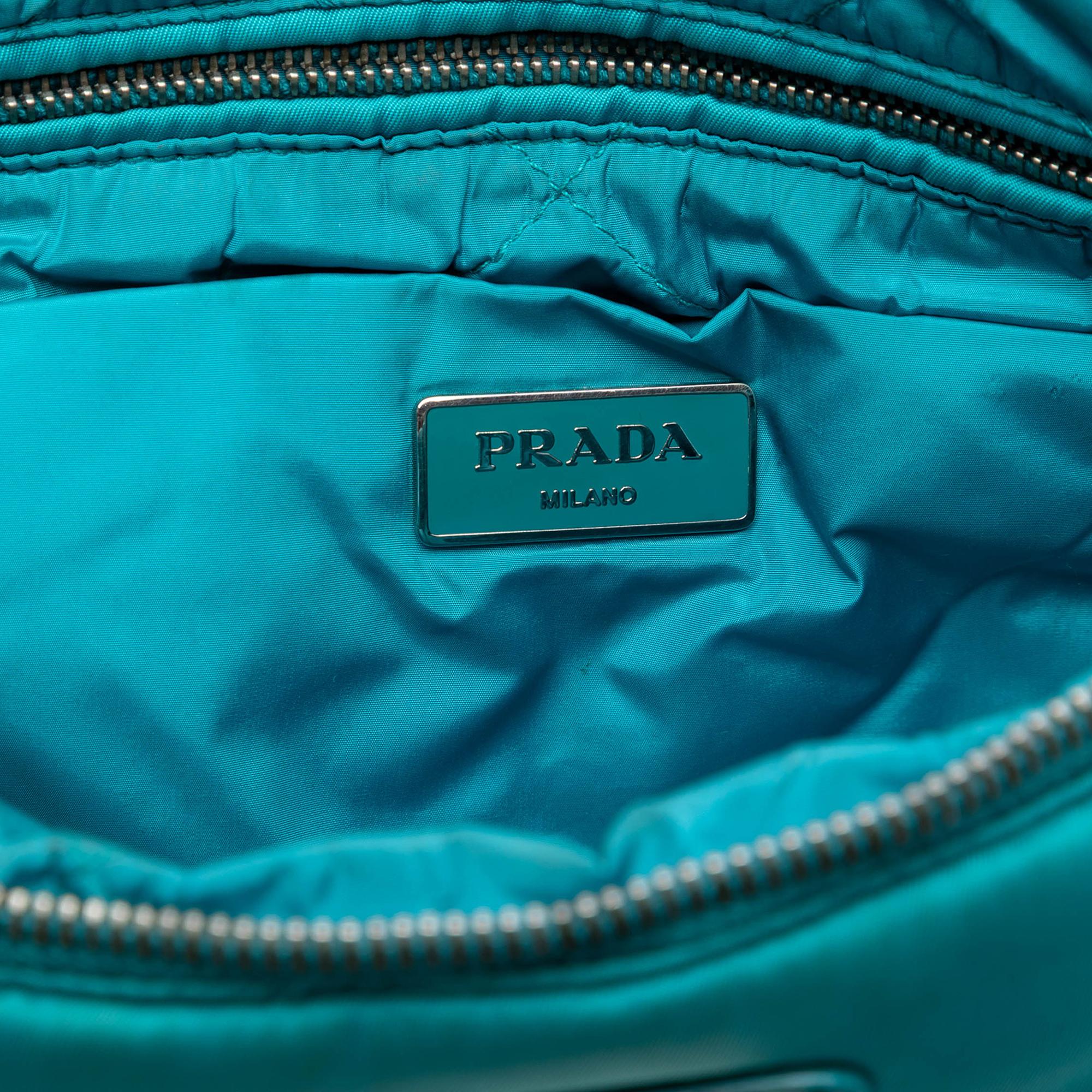 Prada Tessuto Bomber Clutch