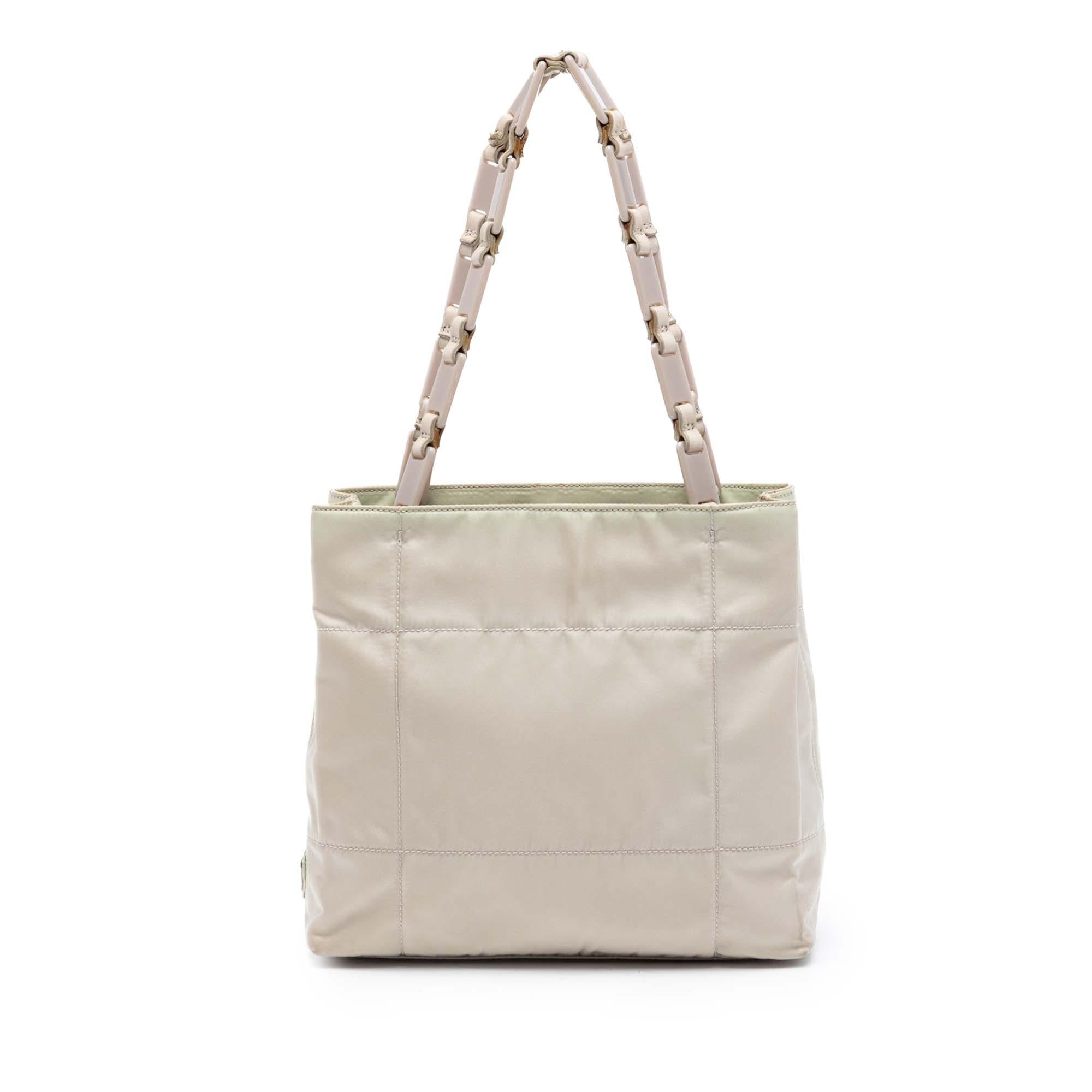 Prada Tessuto Chain Shoulder Bag