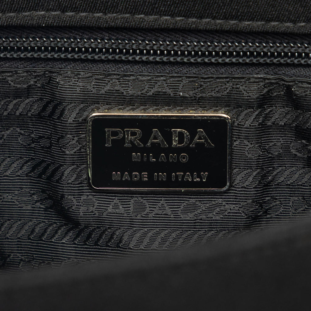 Prada Tessuto Swing Chain Shoulder Bag
