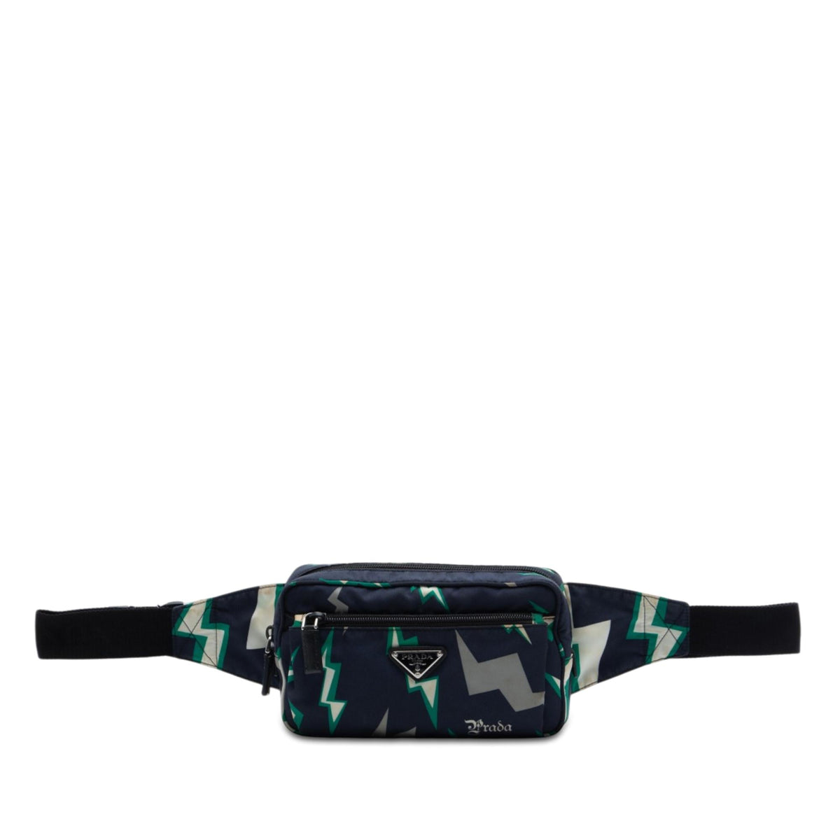 Prada Universal Studios Tessuto Frankenstein Thunder Belt Bag