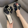 Butterfly Wedge Sandals - Transparent Platform Slides for Women
