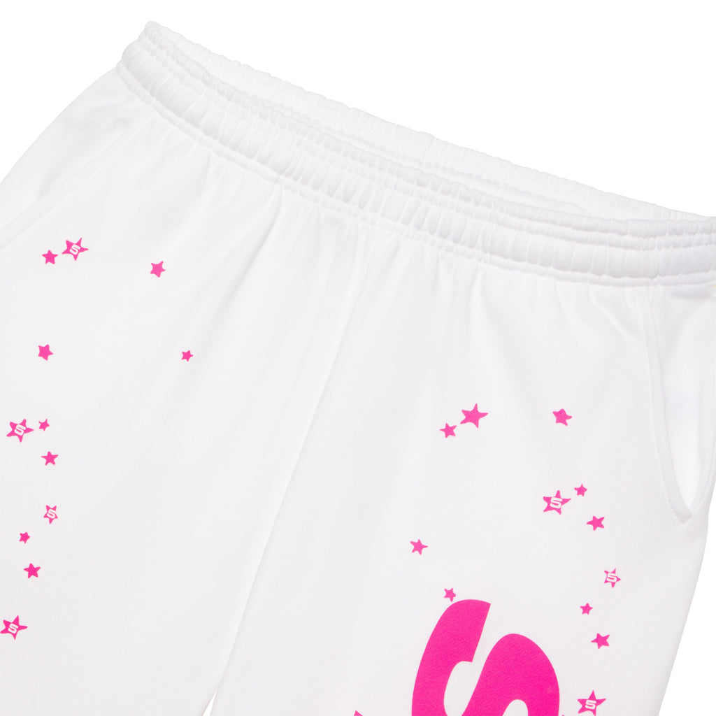 FRACTURED LOGO WIDE LEG SWEATPANT