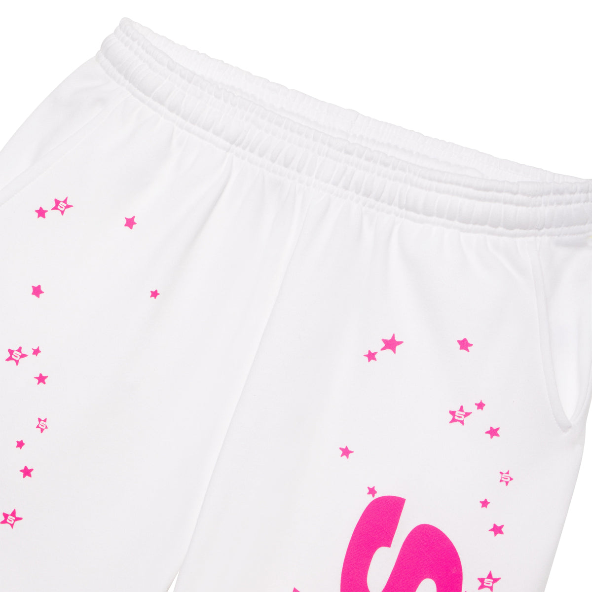 FRACTURED LOGO WIDE LEG SWEATPANT