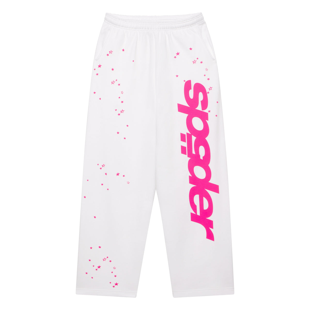 FRACTURED LOGO WIDE LEG SWEATPANT