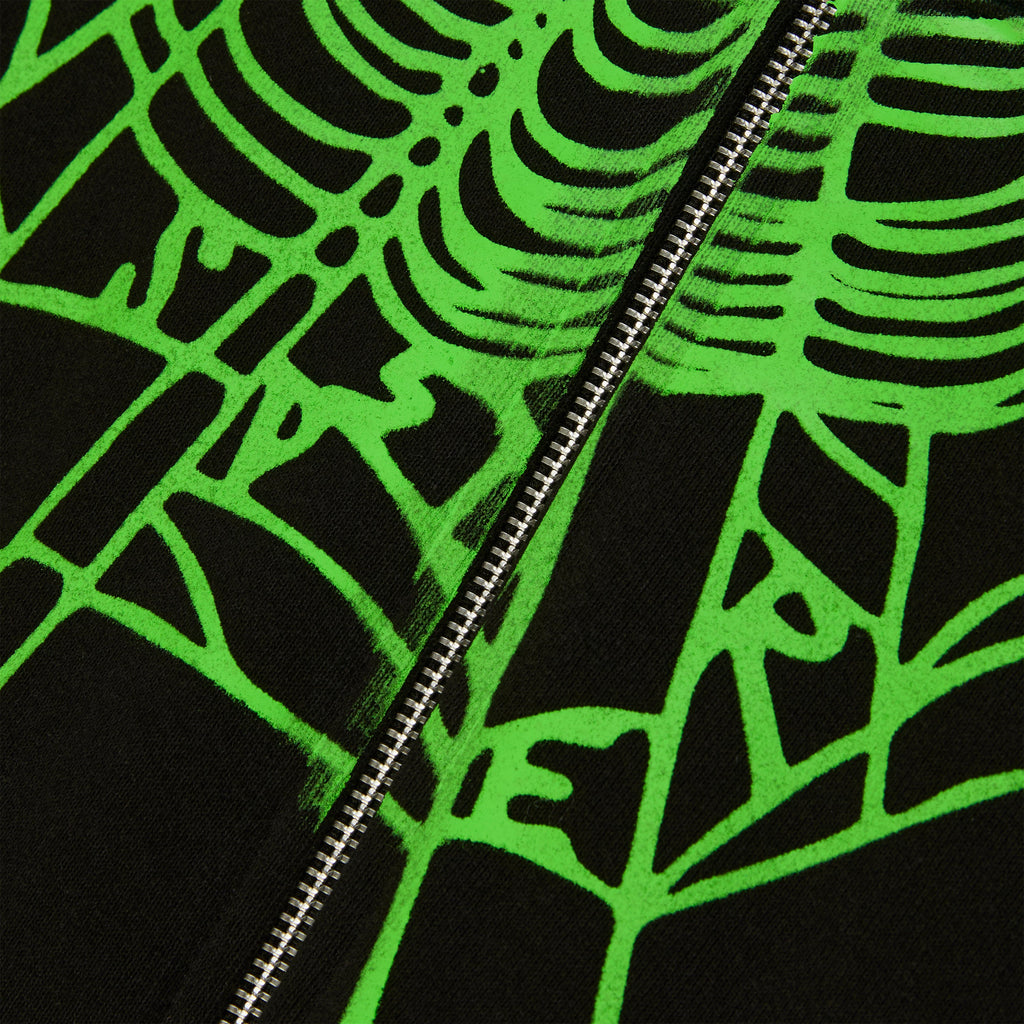 CA$H OG WEB V2 RHINESTONE ZIP HOODIE