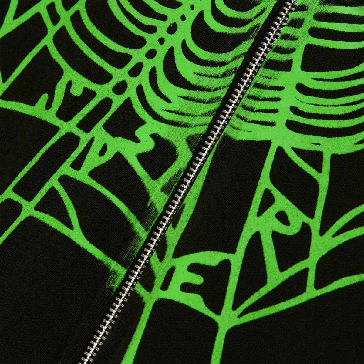 CA$H OG WEB V2 RHINESTONE ZIP HOODIE