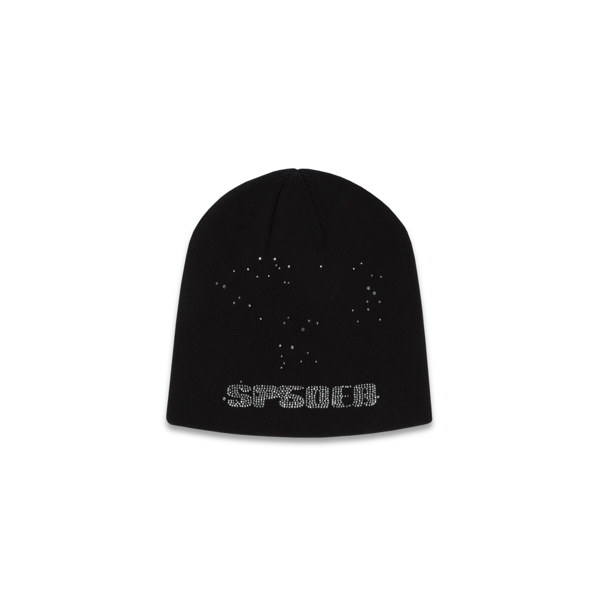 RHINESTONE SILK SKULLY