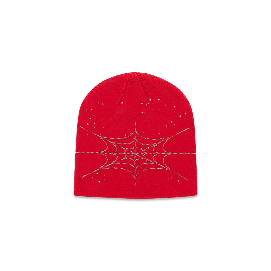 RHINESTONE SILK SKULLY