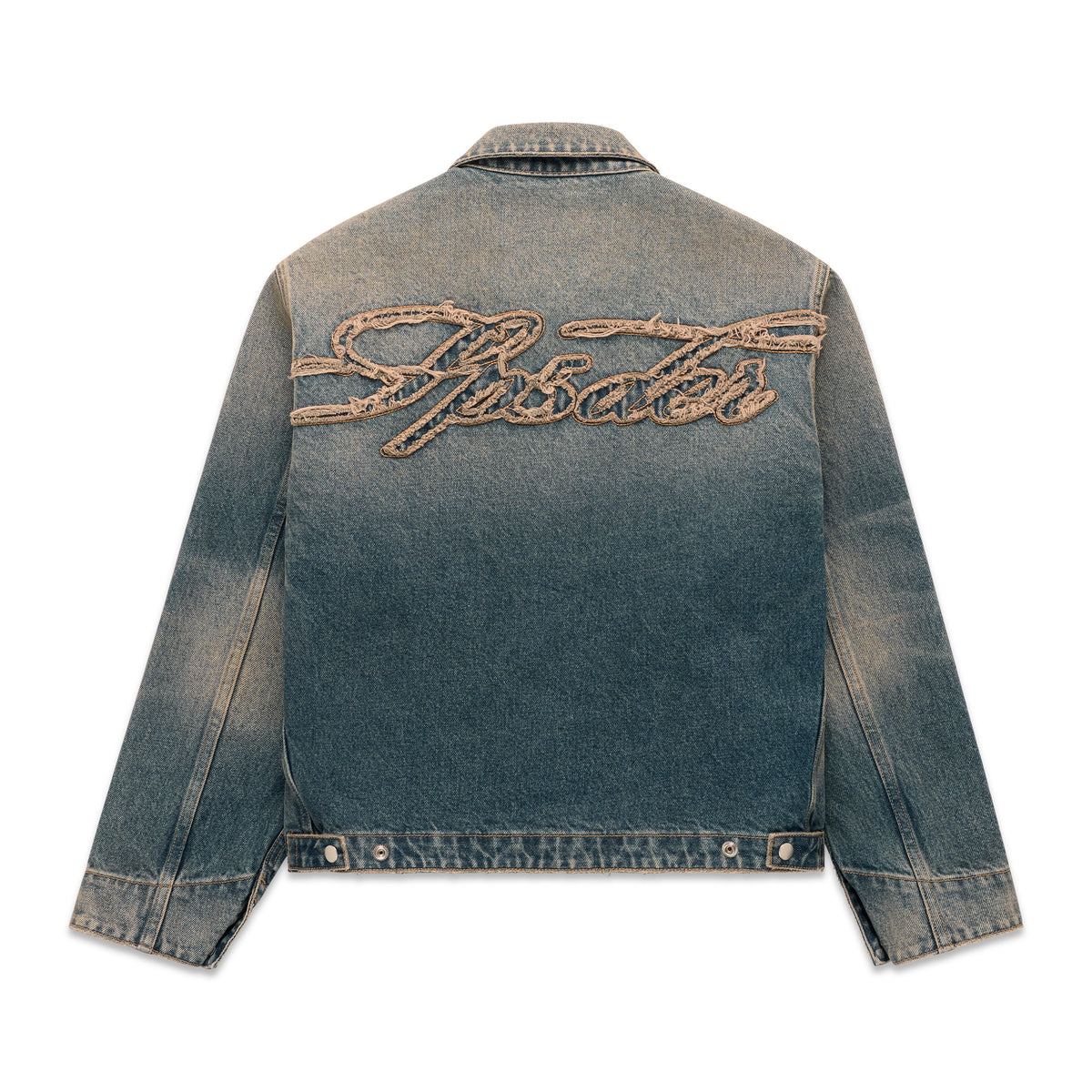 SCRIPT DENIM WORK JACKET