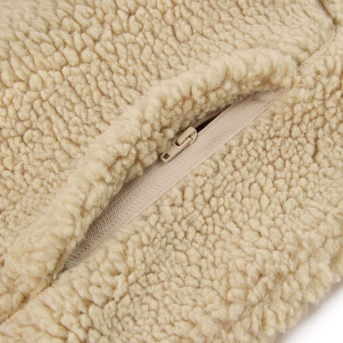 TEDDY FLEECE ZIP UP