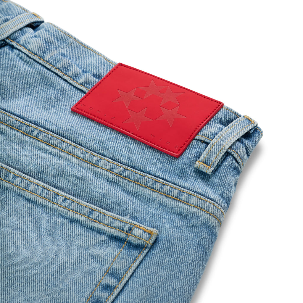 DISTRESSED LOGO V3 DENIM