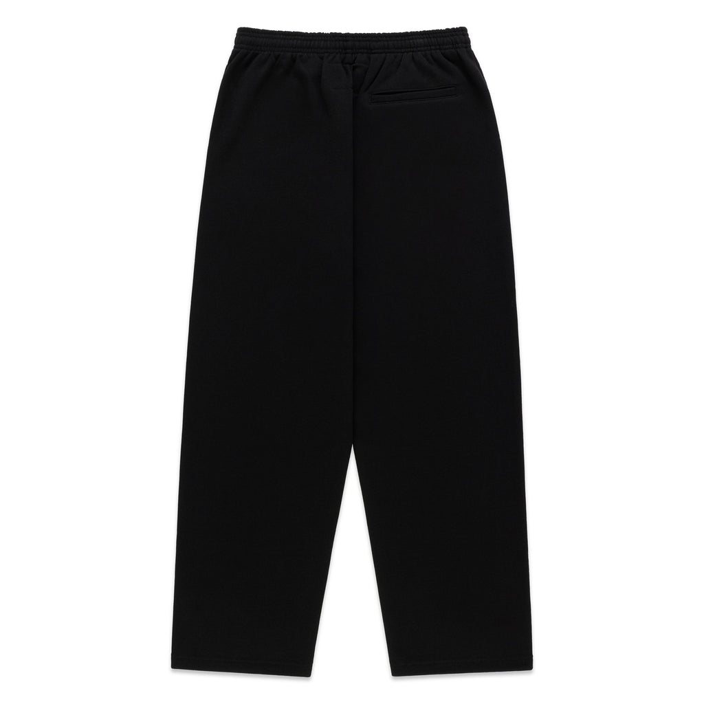 RHINESTONE SCRIPT WIDE LEG SWEATPANT