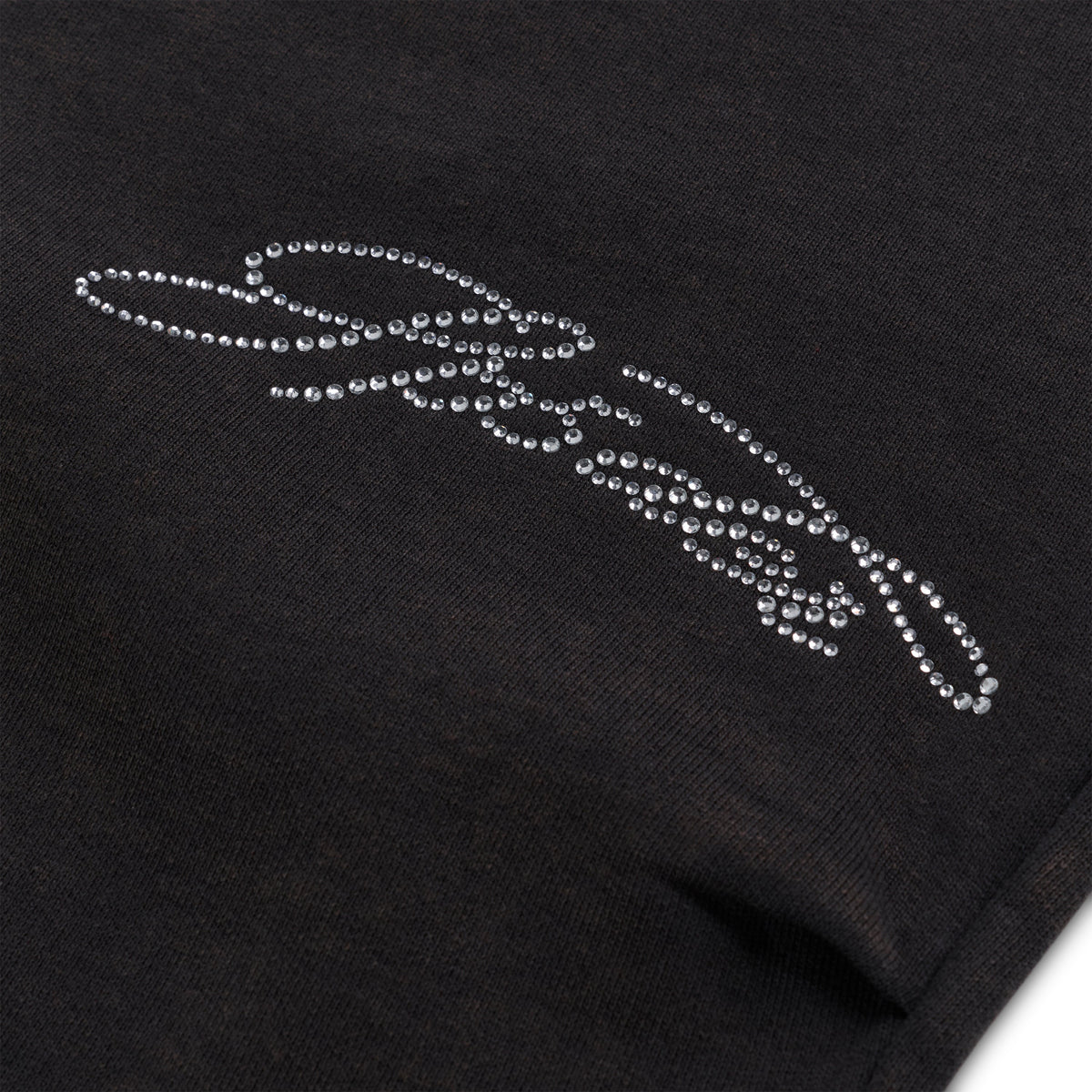 RHINESTONE WEB SWEATPANT