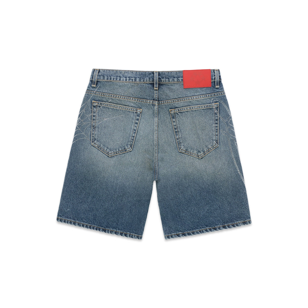 SCRIPT WEB DENIM SHORT