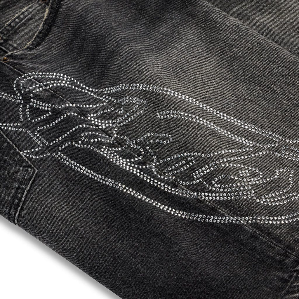 SCRIPT WEB DENIM SHORT