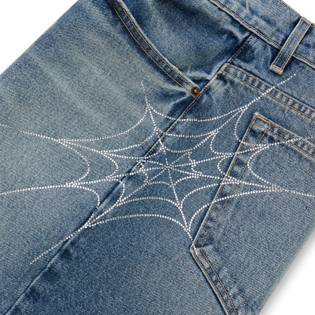 SCRIPT WEB DENIM SHORT