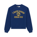 I H8 WHEN GIRLS DIE RAGLAN CREWNECK