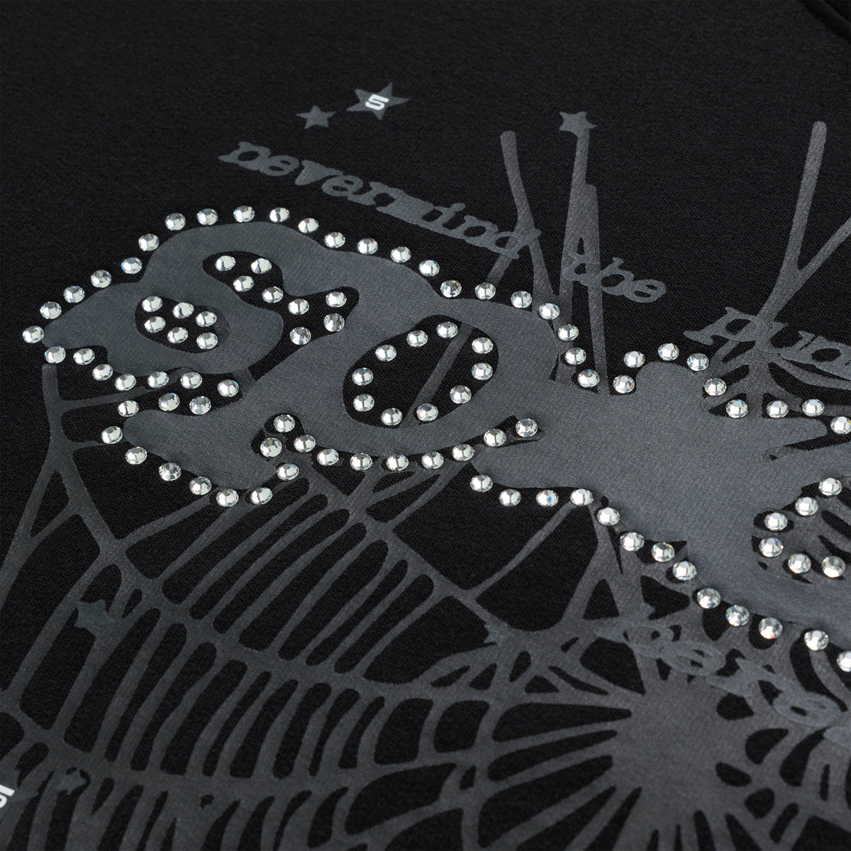 RHINESTONE PUNK V2 HOODIE