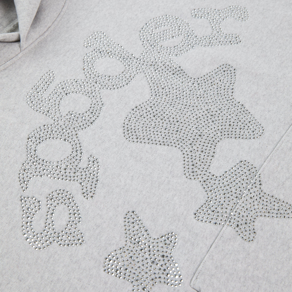RHINESTONE BELUGA HOODIE