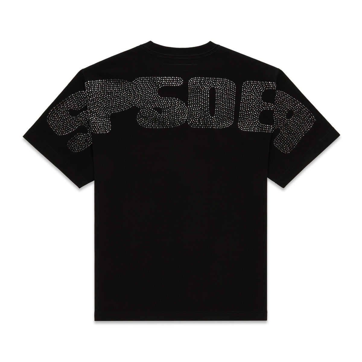 RHINESTONE SILK TEE