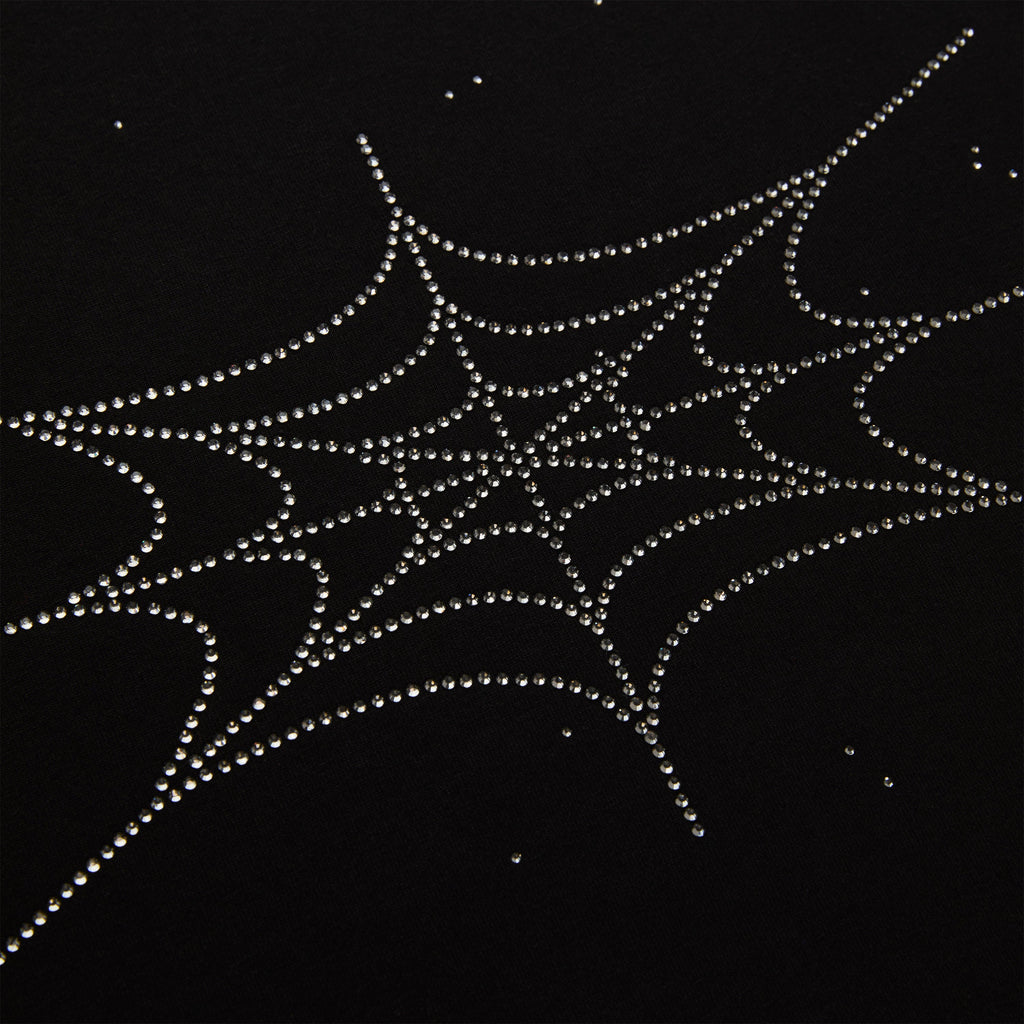 RHINESTONE SILK TEE