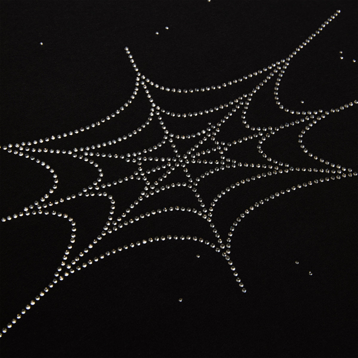RHINESTONE SILK TEE