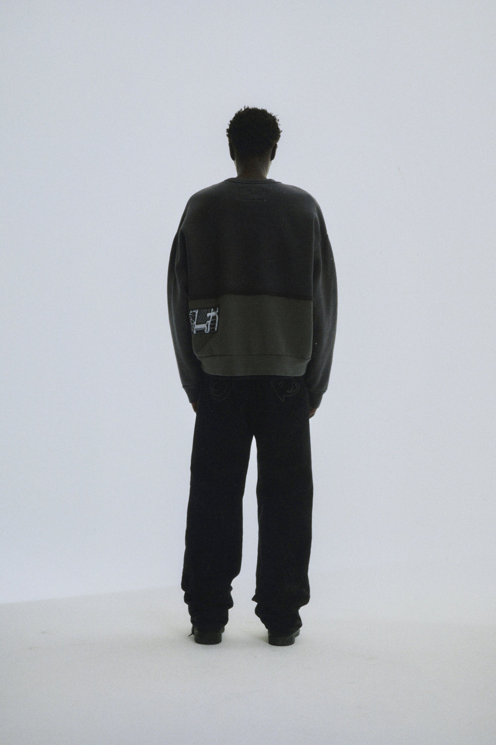 DIFFUSED COLLEGIATE CREWNECK
