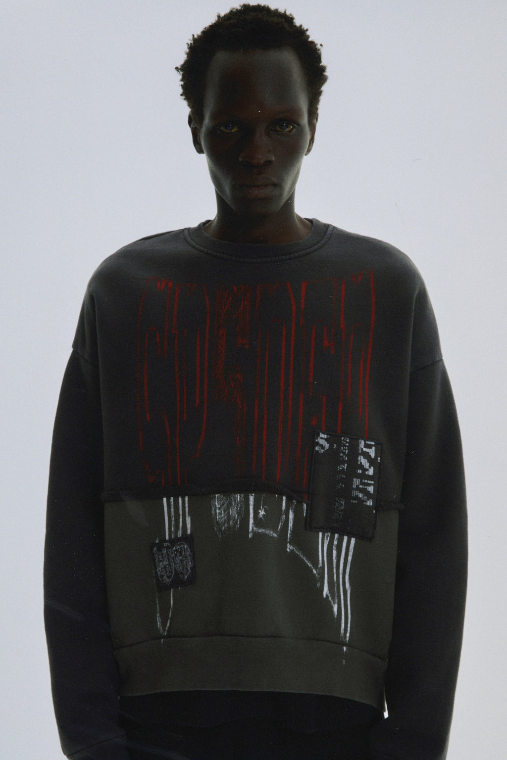 DIFFUSED COLLEGIATE CREWNECK