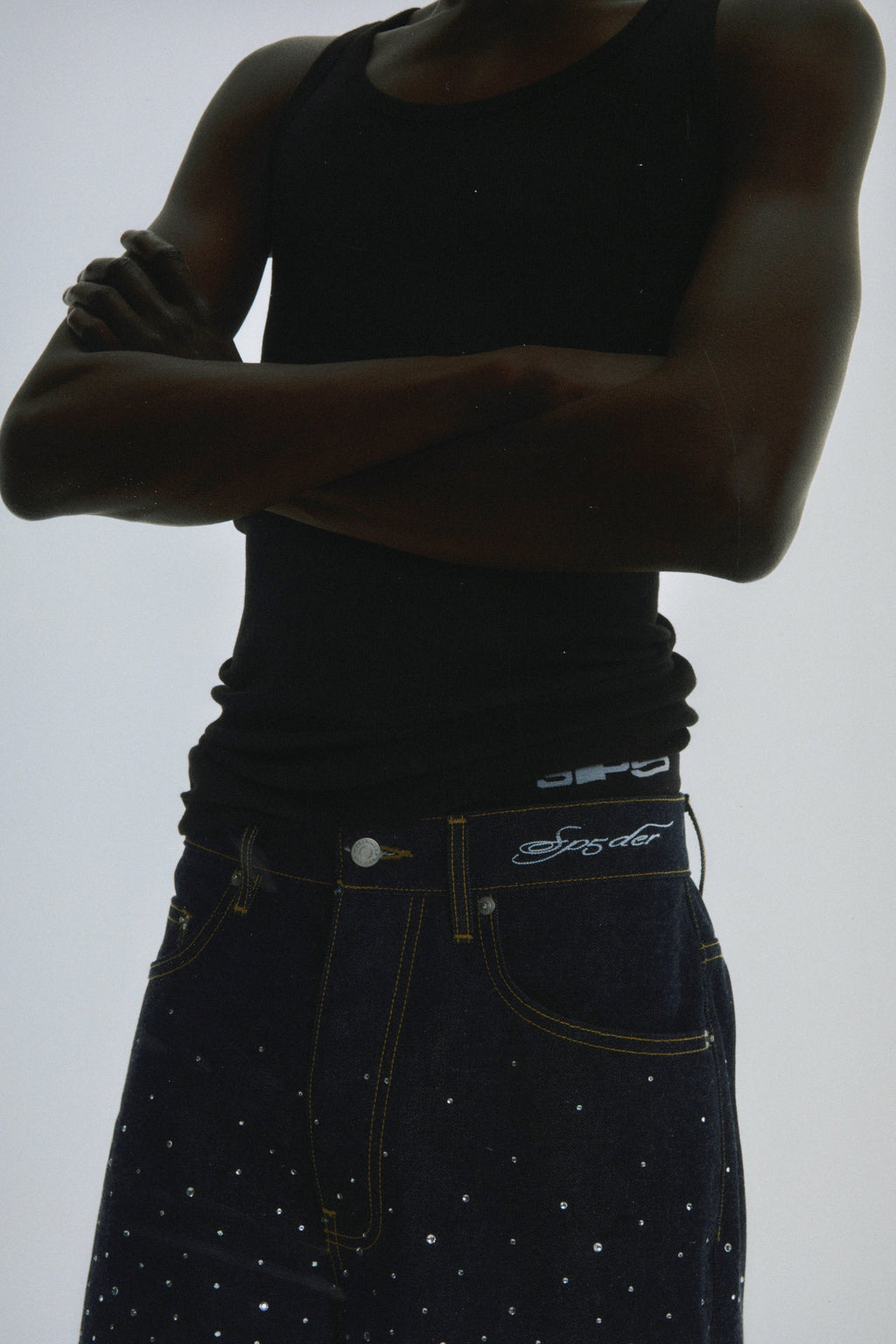 STAR DUST DENIM SHORT