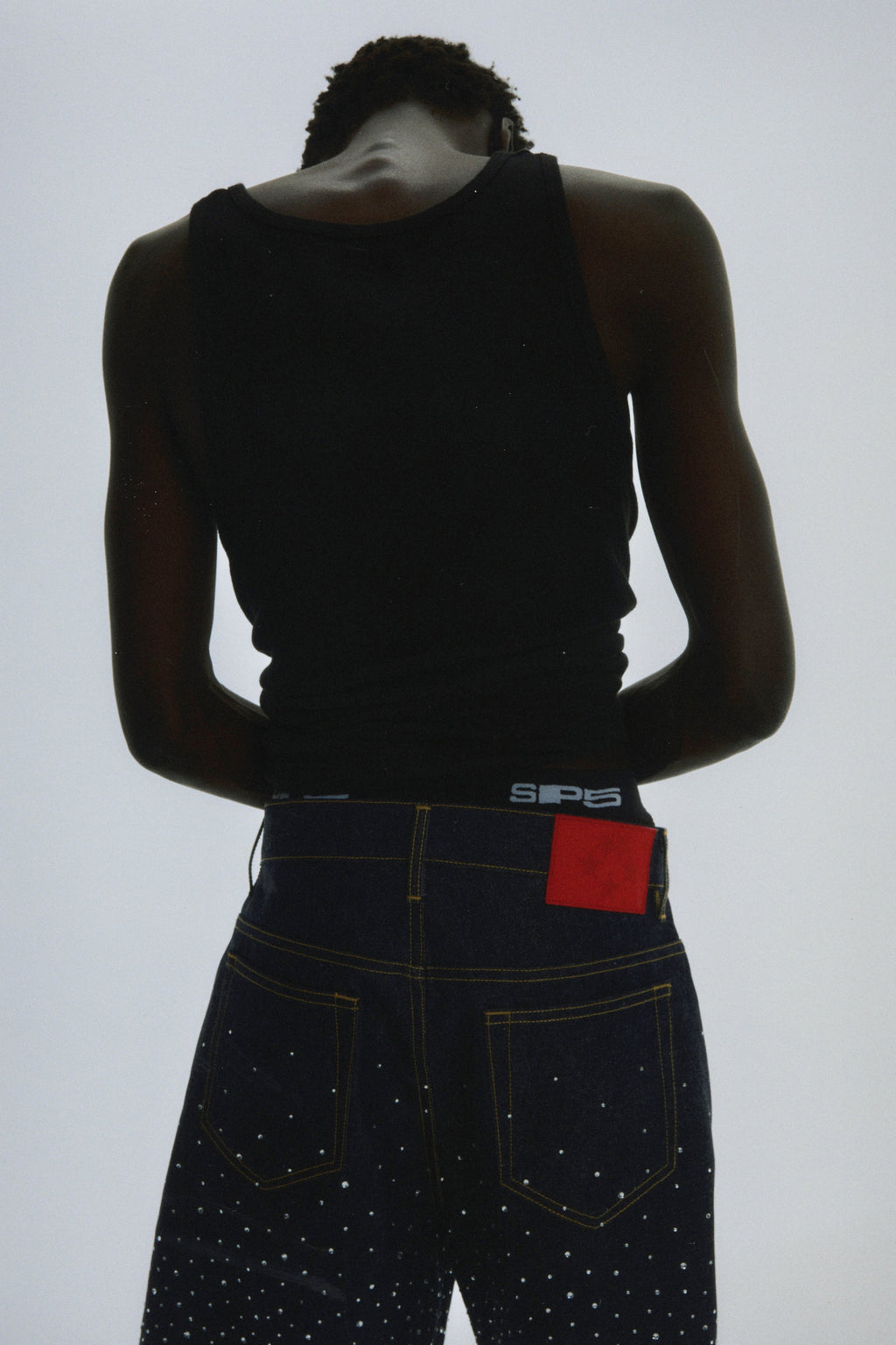 STAR DUST DENIM SHORT