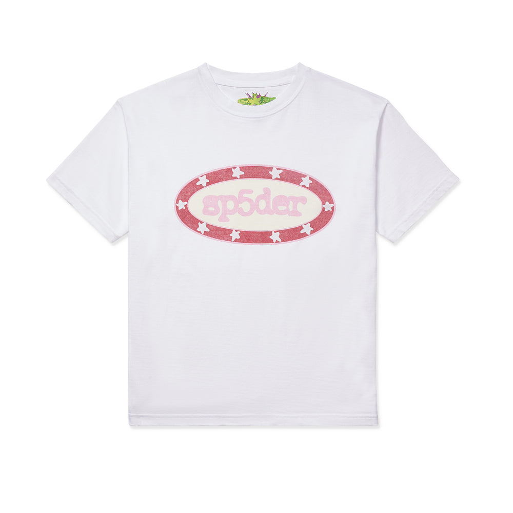 SP5DER BUCKLE WHITE TEE