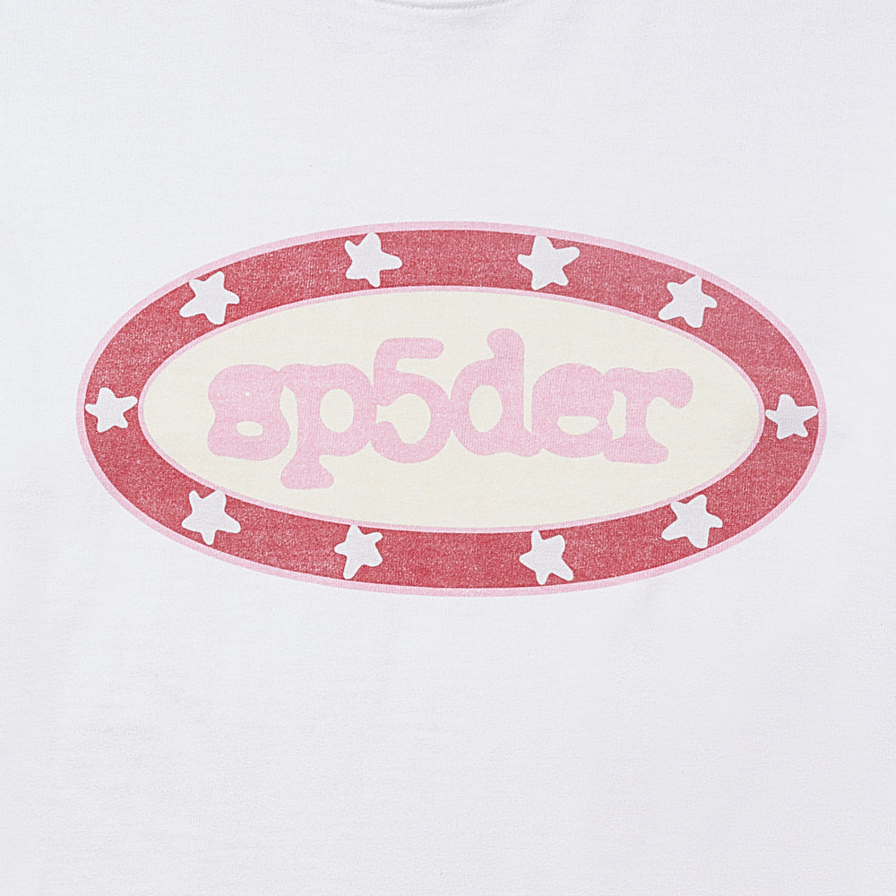 SP5DER BUCKLE WHITE TEE