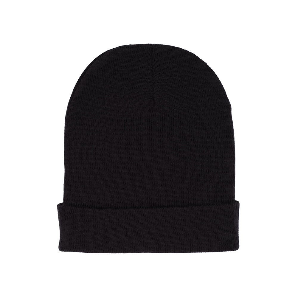 BLACK WEB BEANIE