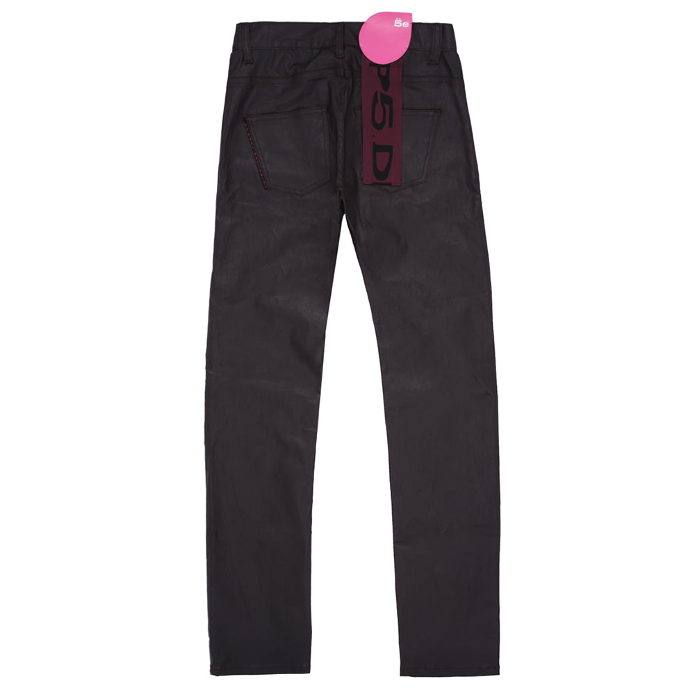 COATED FRONT POCKET JEAN