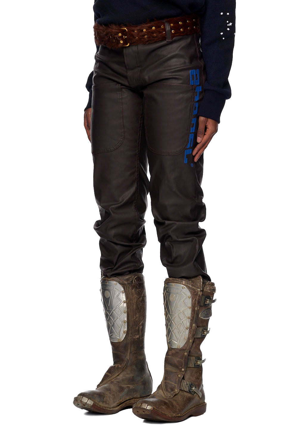 COATED FRONT POCKET JEAN