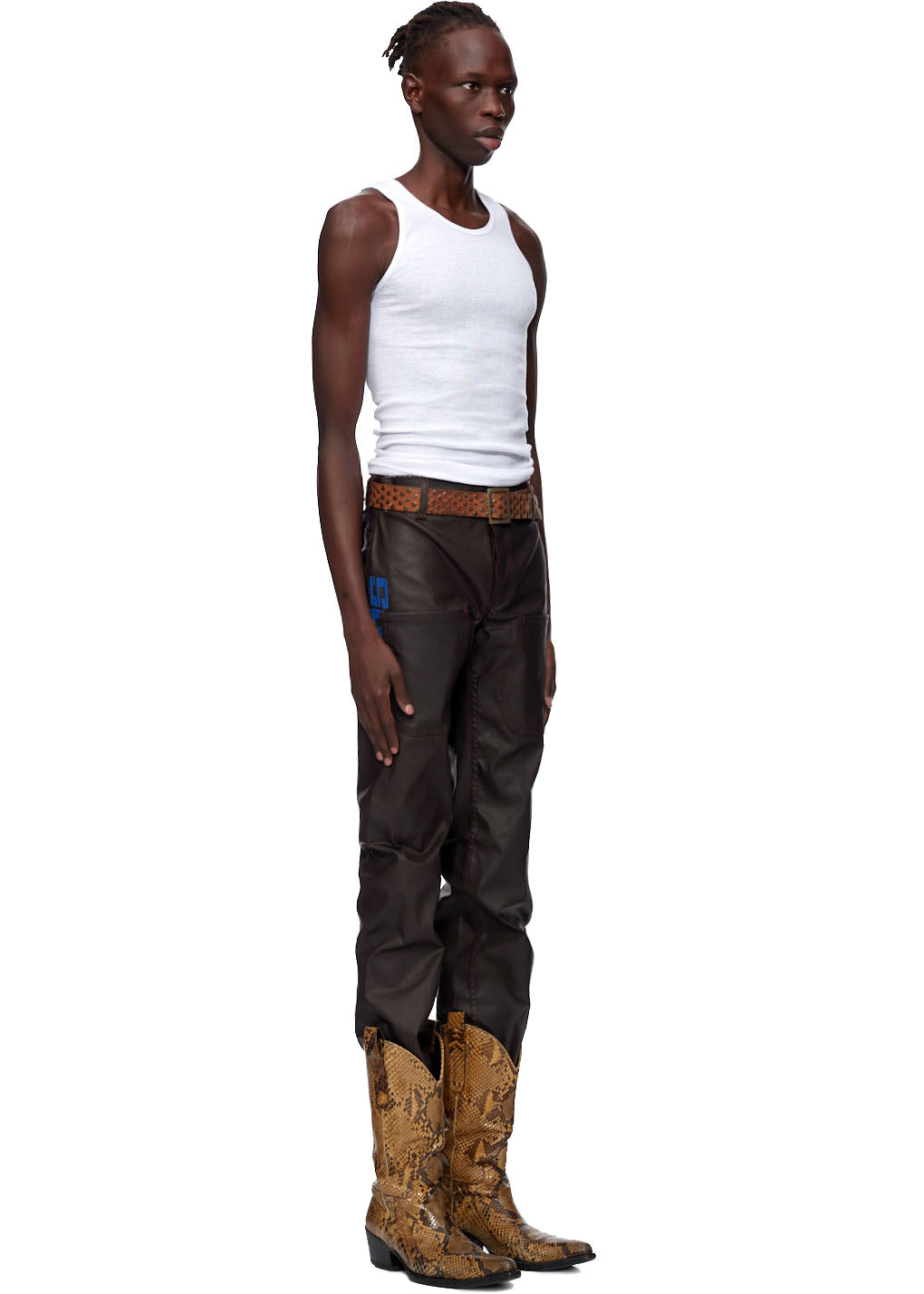 COATED FRONT POCKET JEAN